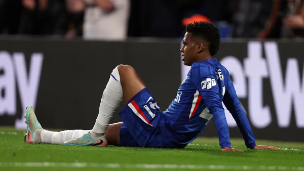 Estevão日前肌腱斷裂